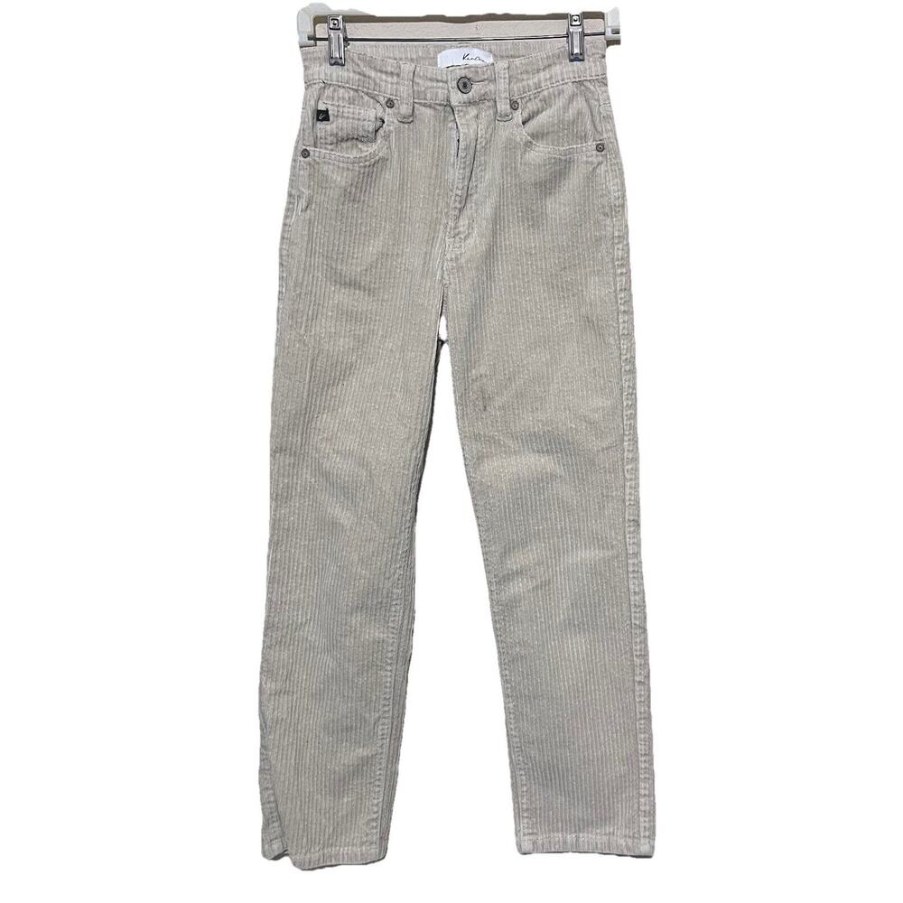 Kancan corduroy jeans Beige Pants Straight Leg High Rise Women’s Size XS/25